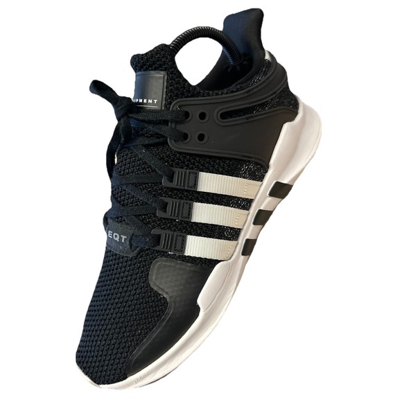 Adidas‎ Women's EQT Support ADV Black Running Shoe Size 9 - Picture 1 of 10